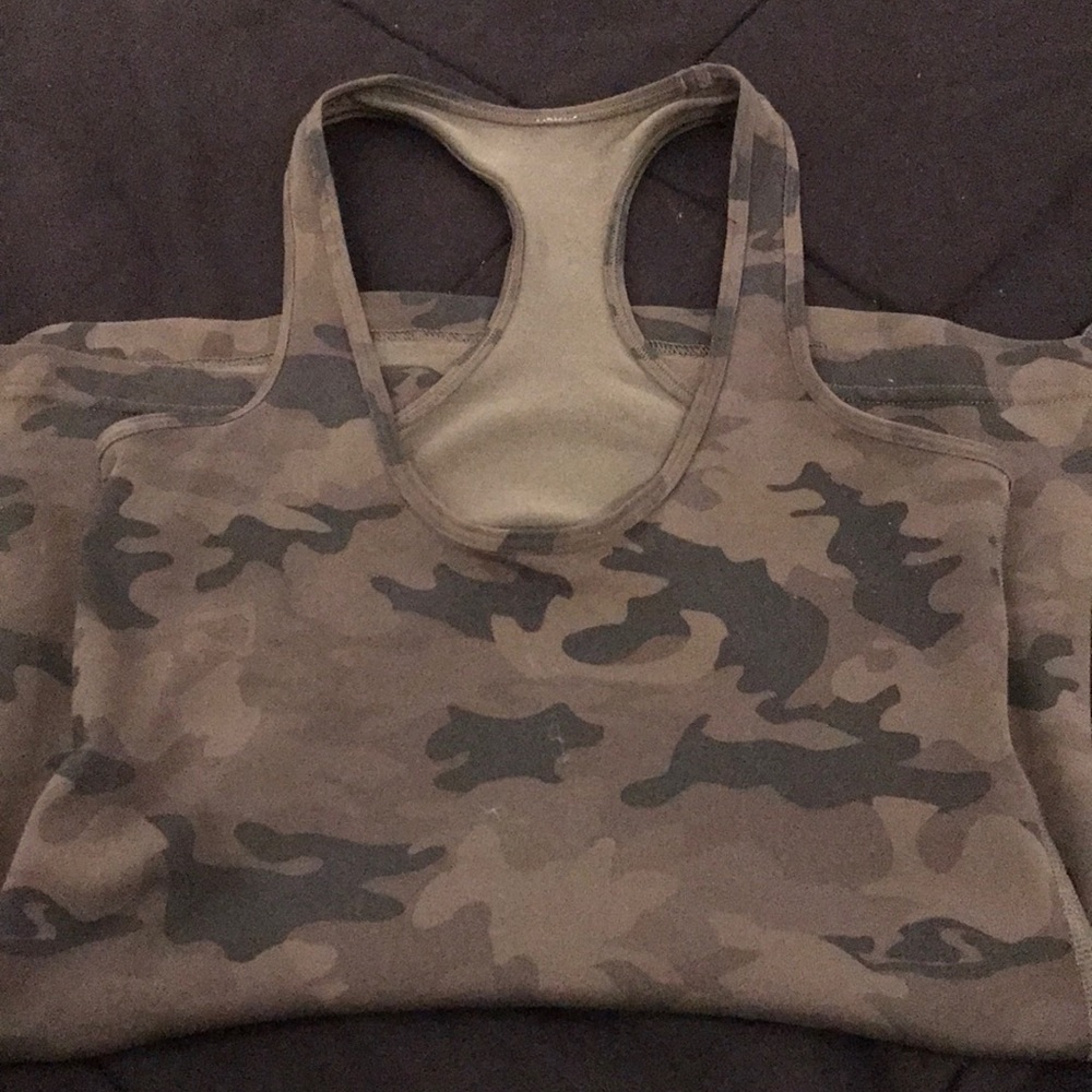 Camouflage tank top used